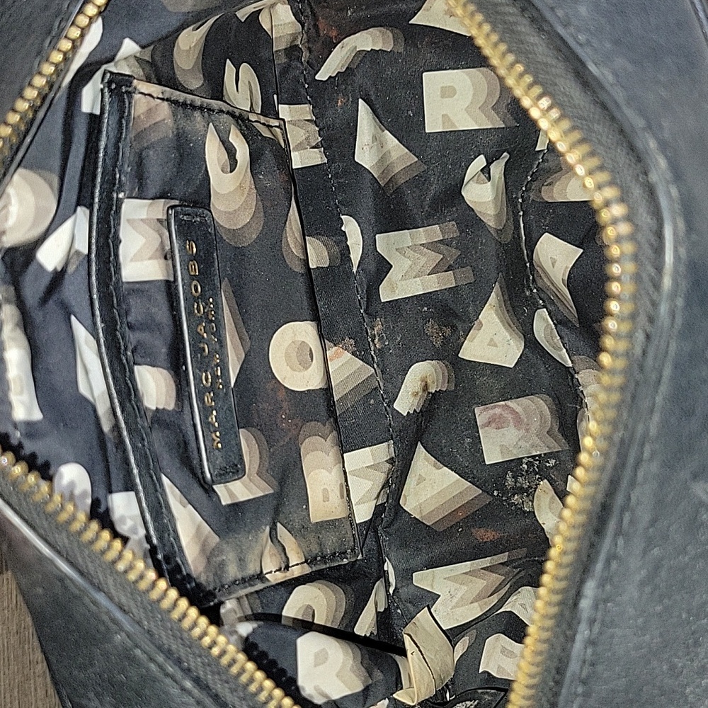 Marc Jacobs Black Leather Crossbody Bag - Picture 11 of 13
